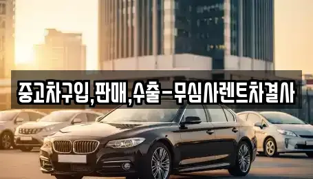 서울 강북구 수유동 중고차 전문 중고차구입,판매,수출-무심사렌트차결사