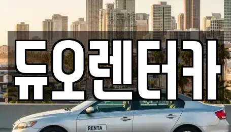 서울 성북구 동소문동4가 렌트카 전문 듀오렌터카