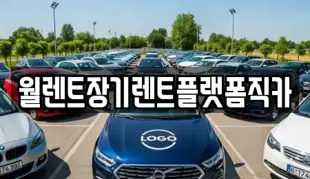 서울 성북구 동소문동4가 렌트카 전문 월렌트장기렌트플랫폼직카