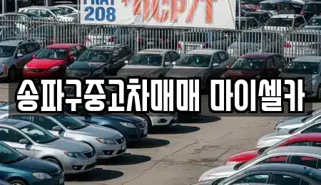 서울 송파구 방이동 중고차 전문 송파구중고차매매 마이셀카