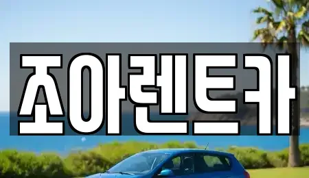 서울 송파구 장지동 장기렌트카 전문 조아렌트카