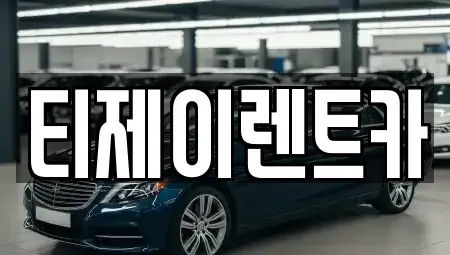 서울 영등포구 양화동 렌트카 전문 티제이렌트카