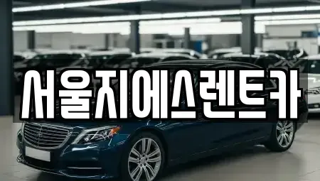 서울 영등포구 영등포동6가 렌트카 전문 서울지에스렌트카