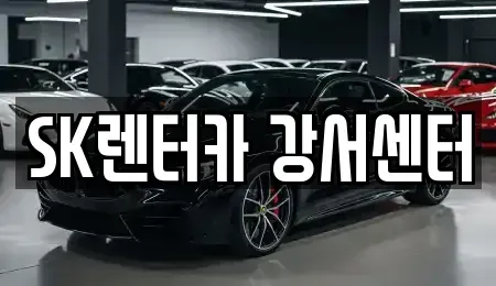 서울 영등포구 영등포동6가 장기렌트카 전문 SK렌터카 강서센터