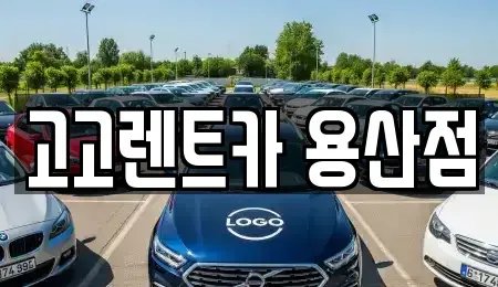 서울 용산구 렌트카 전문 고고렌트카 용산점