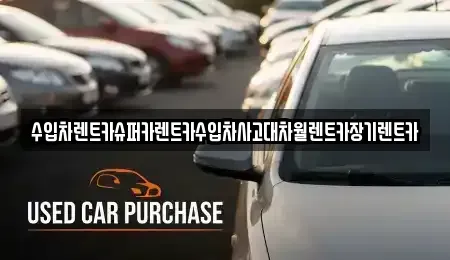서울 용산구 장기렌트카 전문 수입차렌트카슈퍼카렌트카수입차사고대차월렌트카장기렌트카