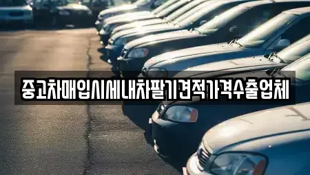 서울 용산구 한강로1가 중고차매입 전문 중고차매입시세내차팔기견적가격수출업체