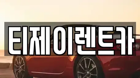 서울 종로구 평동 렌트카 전문 티제이렌트카