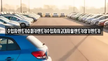서울 중구 의주로2가 장기렌트카 전문 수입차렌트카슈퍼카렌트카수입차사고대차월렌트카장기렌트카