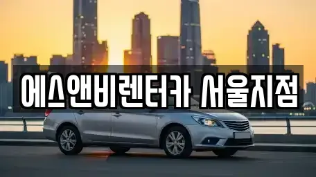 서울특별시 강서구 마곡동 단기렌트카 전문 에스앤비렌터카 서울지점