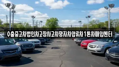 서울특별시 강서구 마곡동 중고차매입 전문 수출중고차법인차고장사고차망자차압류차1톤차매입센터