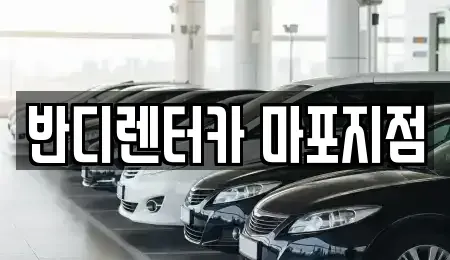 서울특별시 마포구 동교동 단기렌트카 전문 반디렌터카 마포지점