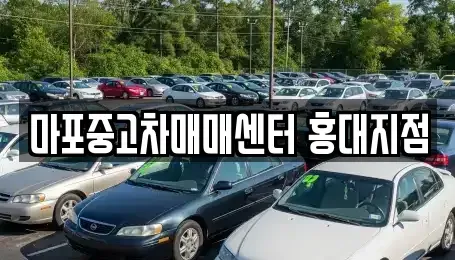 서울특별시 마포구 동교동 중고차매매 전문 마포중고차매매센터 홍대지점