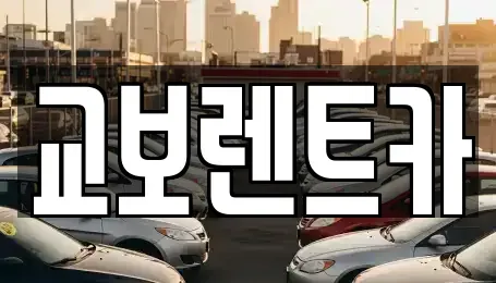 서울특별시 마포구 창전동 렌트카 전문 교보렌트카