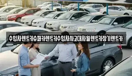 서울특별시 서대문구 충정로2가 장기렌트카 전문 수입차렌트카슈퍼카렌트카수입차사고대차월렌트카장기렌트카