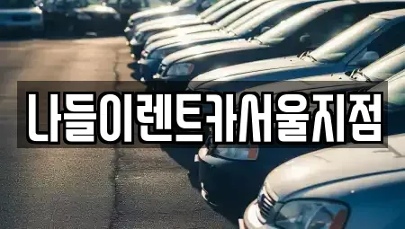 서울특별시 성북구 상월곡동 렌트카 전문 나들이렌트카서울지점