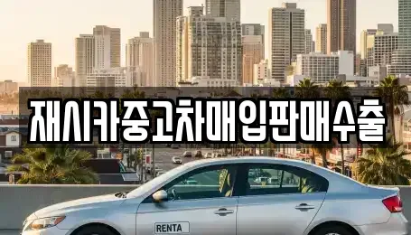 서울특별시 성북구 상월곡동 중고차 전문 재시카중고차매입판매수출