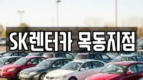 서울특별시 양천구 목동 렌트카 전문 SK렌터카 목동지점