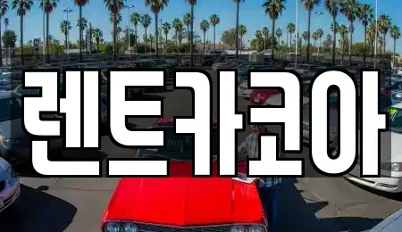 서울특별시 종로구 훈정동 렌트카 전문 렌트카코아