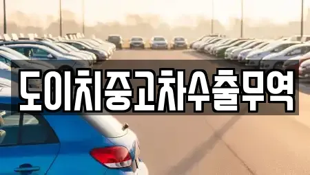 서울특별시 중구 필동2가 중고차 전문 도이치중고차수출무역