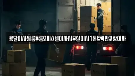 용달이사원룸투룸오피스텔이사사무실이사1톤트럭반포장이사