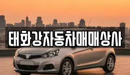 울산 북구 효문동 중고차 전문 태화강자동차매매상사