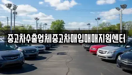 울산광역시 중구 복산동 중고차 전문 중고차수출업체중고차매입매매지원센터