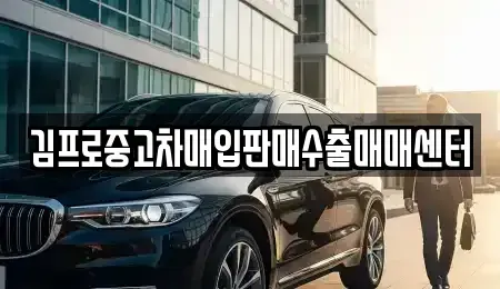 인천 동구 금곡동 중고차매입 전문 김프로중고차매입판매수출매매센터