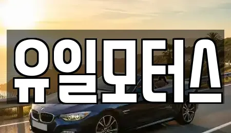 인천 미추홀구 중고차 전문 유일모터스