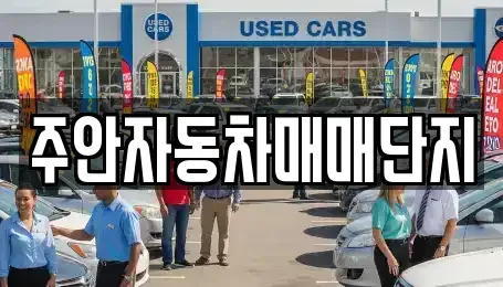 인천 미추홀구 중고차 전문 주안자동차매매단지