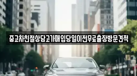 인천 부평구 삼산동 중고차 전문 중고차친절상담고가매입당일이전무료출장방문견적