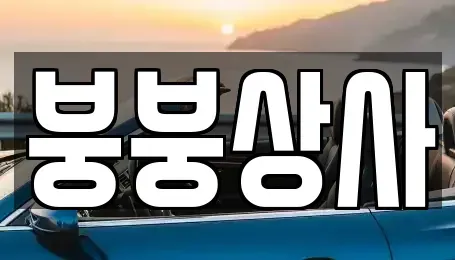 인천 부평구 일신동 중고차매매 전문 붕붕상사