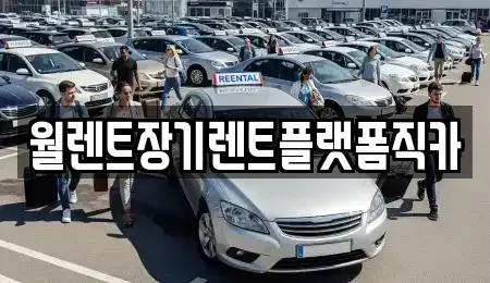 인천 서구 연희동 장기렌트카 전문 월렌트장기렌트플랫폼직카