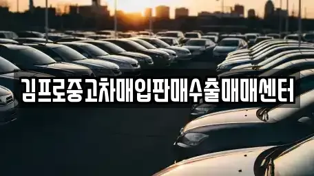 인천 연수구 동춘동 중고차매입 전문 김프로중고차매입판매수출매매센터