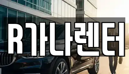 인천광역시 서구 당하동 단기렌트카 전문 R가나렌터