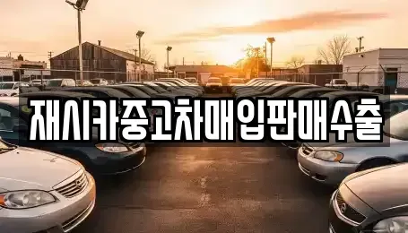 인천광역시 중구 을왕동 중고차 전문 재시카중고차매입판매수출