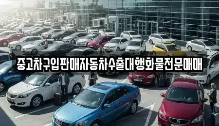 인천광역시 중구 항동5가 중고차 전문 중고차구입판매자동차수출대행화물전문매매