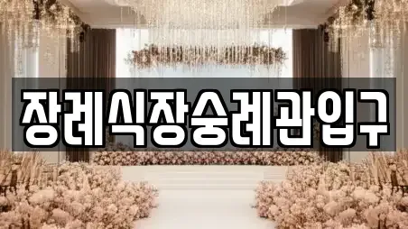 장례식장숭례관입구