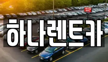 전남 고흥군 두원면 렌트카 전문 하나렌트카