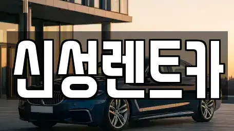 전남 나주시 다도면 렌트카 전문 신성렌트카