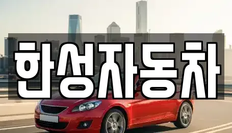 전남 무안군 몽탄면 중고차 전문 한성자동차