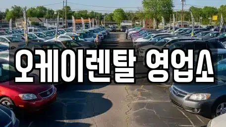 전남 보성군 미력면 렌트카 전문 오케이렌탈 영업소