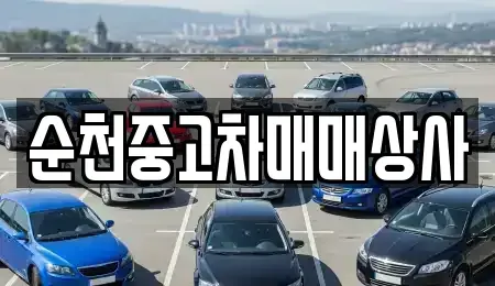 전남 순천시 와룡동 중고차 전문 순천중고차매매상사