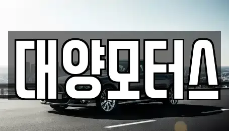 전남 여수시 오림동 중고차 전문 대양모터스
