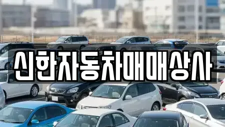 전남 여수시 오림동 중고차 전문 신한자동차매매상사