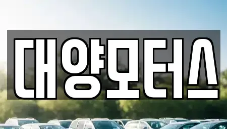 전라남도 나주시 금계동 중고차 전문 대양모터스