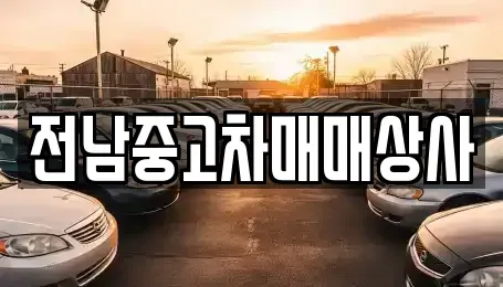 전라남도 나주시 금성동 중고차매매 전문 전남중고차매매상사