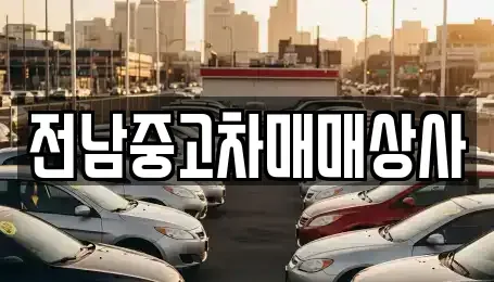 전라남도 무안군 무안읍 중고차 전문 전남중고차매매상사