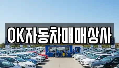 전라남도 여수시 주삼동 중고차 전문 OK자동차매매상사