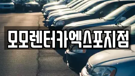 전라남도 여수시 중앙동 렌트카 전문 모모렌터카엑스포지점